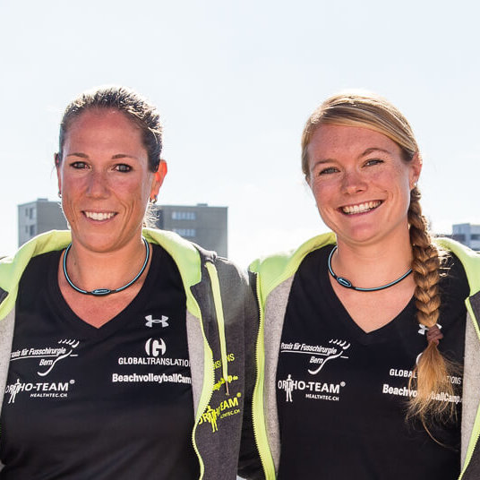 Tatjana Greber and Kim Huber